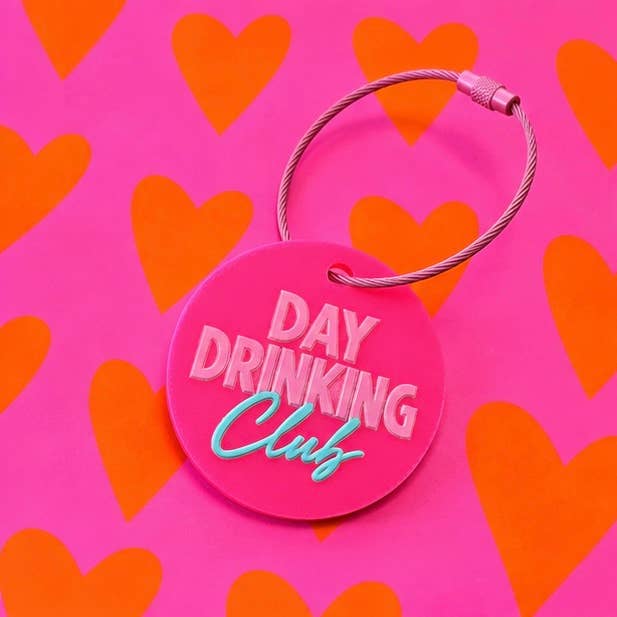 Schlüsselanhänger "Day Drinking Club"