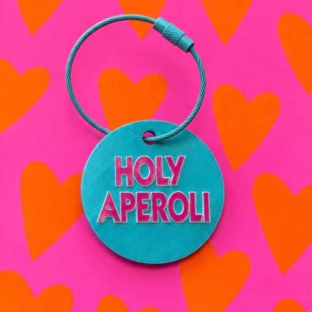 Schlüsselanhänger "Holy Aperoli"