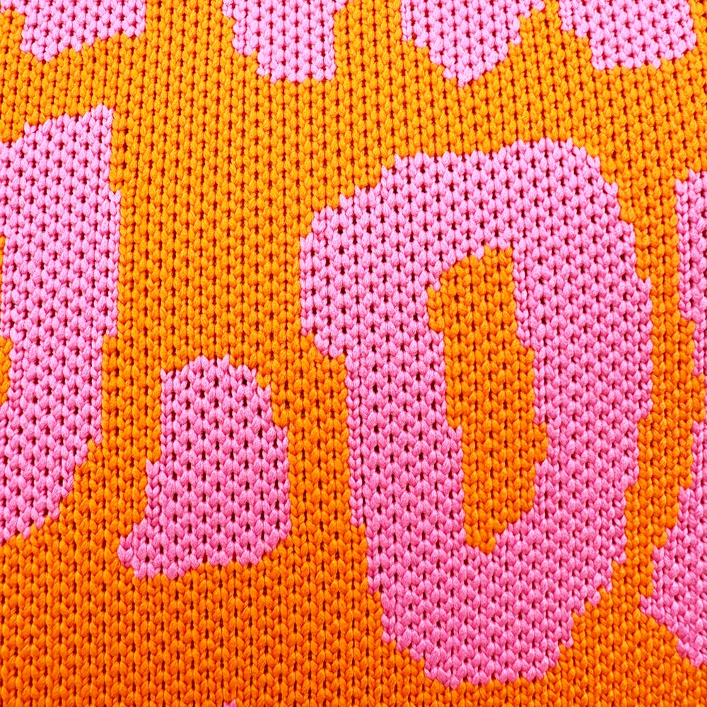 Tote Bag Femke in Orange und Pink